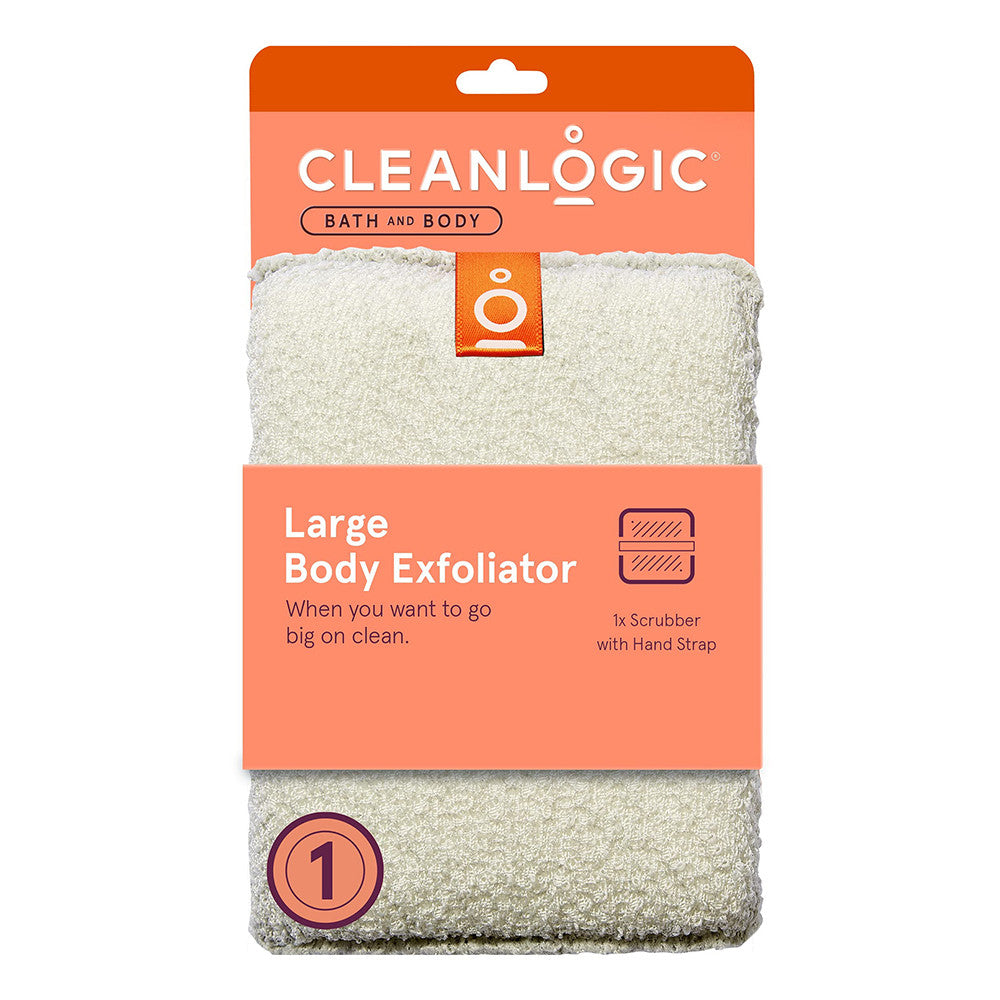 Clean Logic X Large Exfoliating Body Scrubber, Colors May Vary, 1 Ea